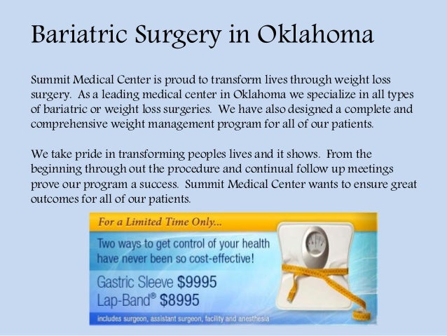 Weight loss surgery centers in oklahoma